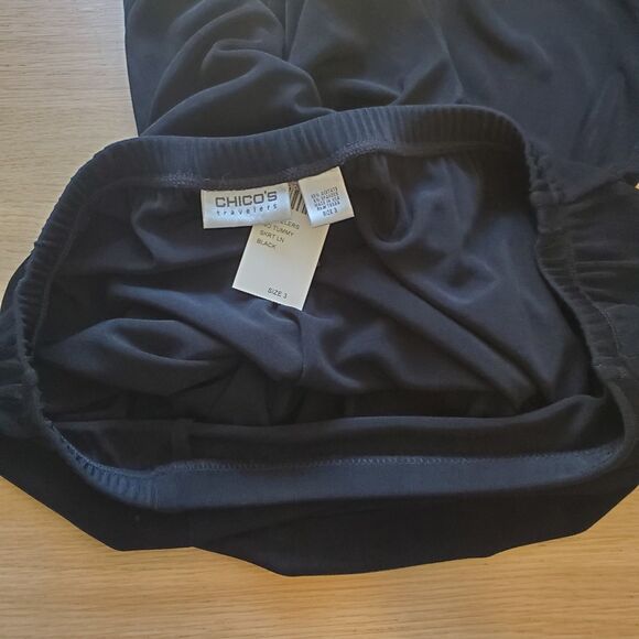 NEW Vintage 90s Chico's Plus Size Black Maxi Skirt - Picture 6 of 8